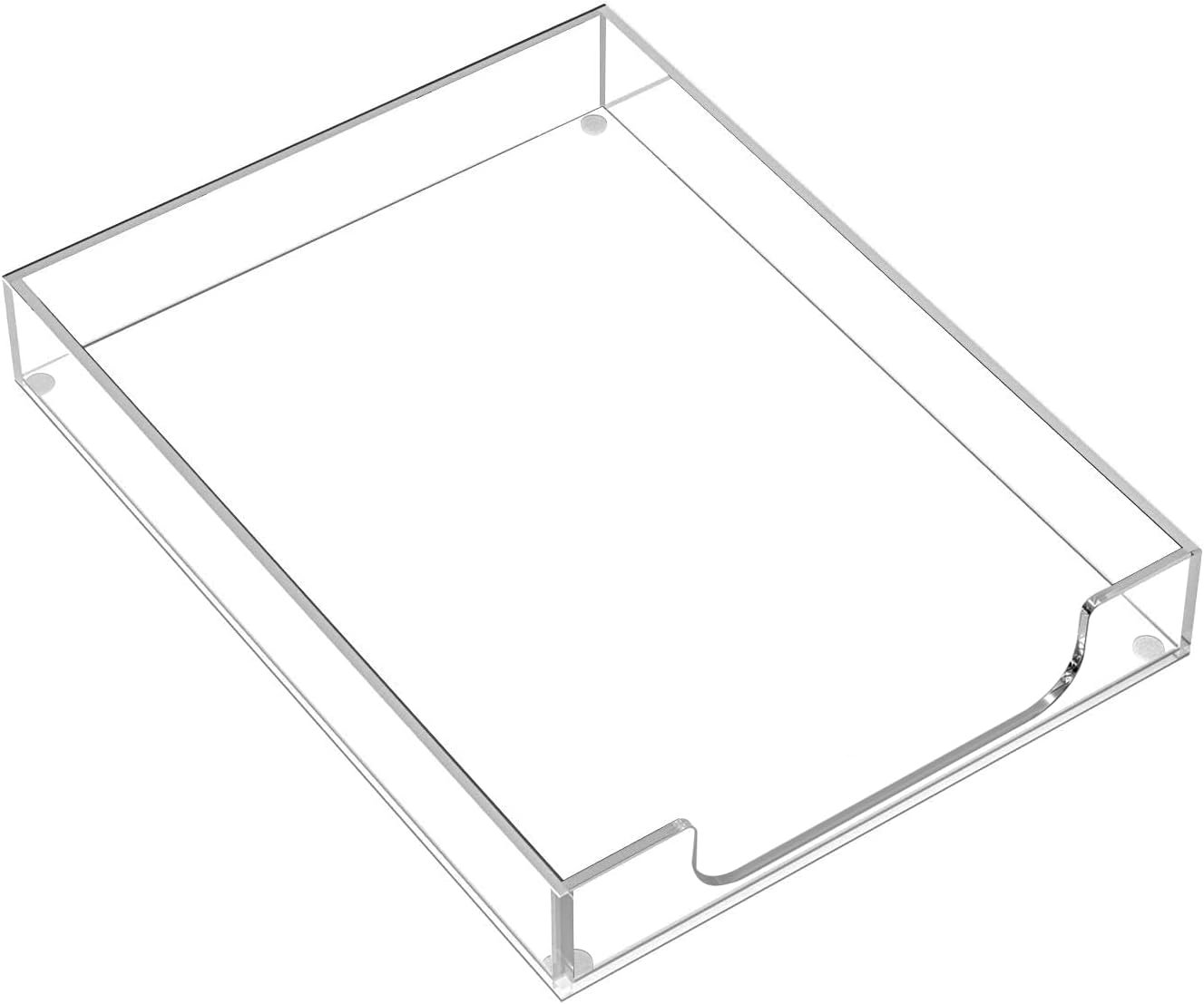 Acrylic Letter Tray for Documents and Notebooks